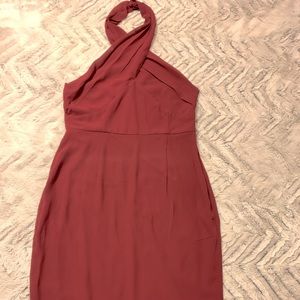 Red/maroon cocktail dress